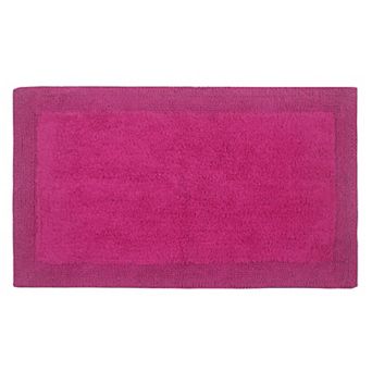 Home Weavers Luxury Collection 100% Cotton Reversible Bathroom Rugs - 21"x34"