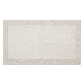 Home Weavers Luxury Collection 100% Cotton Reversible Bathroom Rugs - 21"x34"