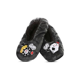 Men's Casino Sherpa Lined Slippers