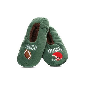 Men's Football Sherpa Lined Slippers