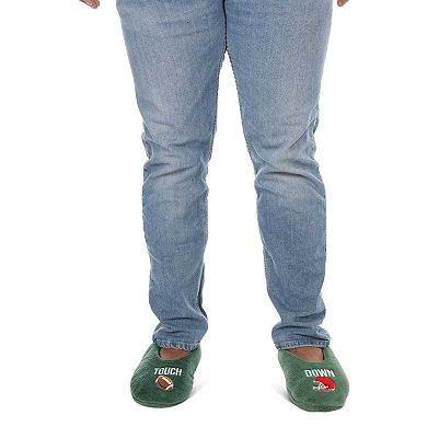 Men's Football Sherpa Lined Slippers