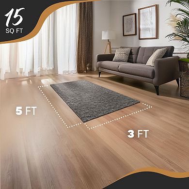 Nevlers 3 ft. x 5 ft. Non-Slip Felt Rug Pad for Carpet Padding