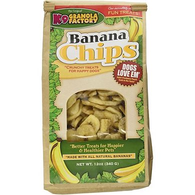 K9 Granola Factory Banana Chips Dog Treats
