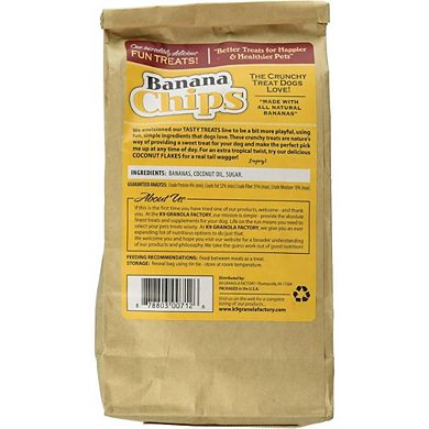 K9 Granola Factory Banana Chips Dog Treats
