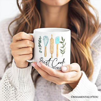 Best Cook Minimalist Mug, Chef Gift