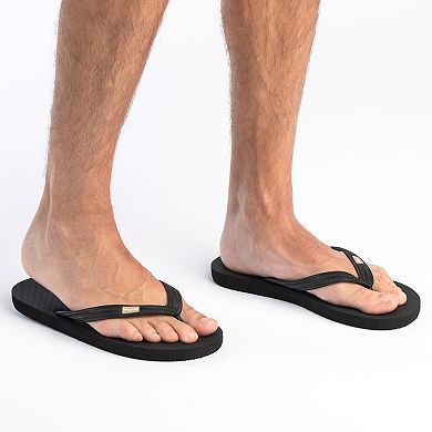 Feelgoodz Men’s Classicz Core Natural Rubber Flip-Flop Thong Sandals