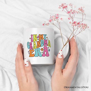 In My Grandma Era Mug, Groovy Grandma Gift