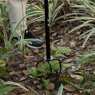 40 Inch Lawn Aerator Spike Soil Aerating Tool for Lawn Care Compact Soil and Grass Health