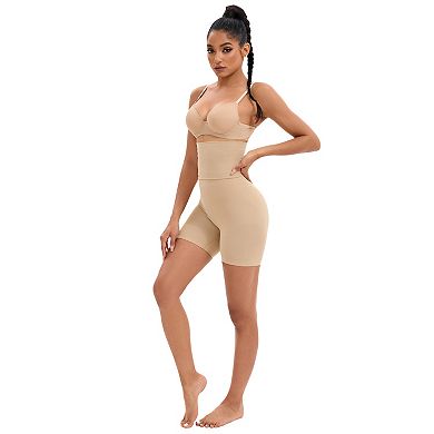3 Packs Women's Tummy Control High Elasticity Thigh Slimmers High Waist Hip Lifter Shaperwears
