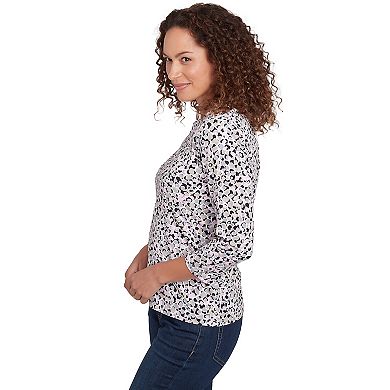 Hearts of Palm Women's Printed Essentials Top