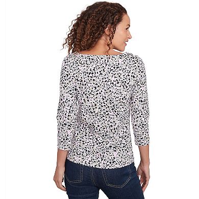 Hearts of Palm Women's Printed Essentials Top