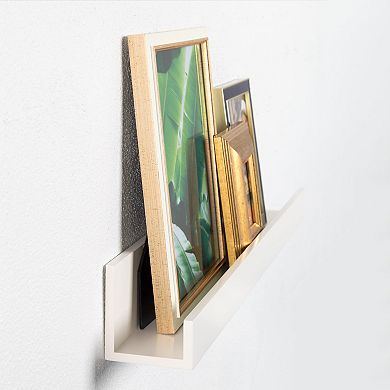 Levie Wood Picture Ledge Wall Shelf