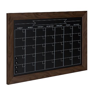 Beatrice Framed Magnetic Chalkboard Calendar