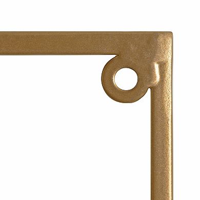 Mallory Wood and Metal Wall Shelf Set