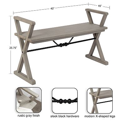 Travere Wood Bench