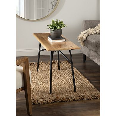 Pallson Wood and Metal Bench