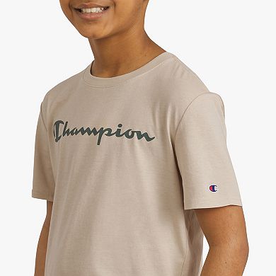 Boys 8-20 Champion® 2-pc. Jersey Tee & Fleece Shorts Set