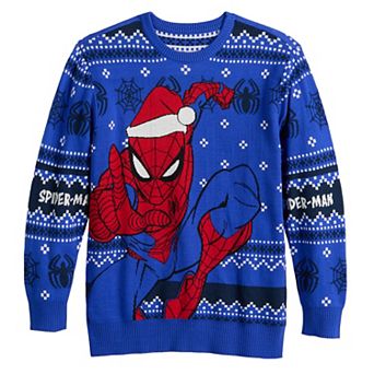 Boys 8-20 Marvel Spider-Man Christmas Sweater