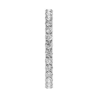 Galaxie Solaire 10k White Gold 1 Carat T.W. Lab-Grown Diamond Eternity Bands Ring