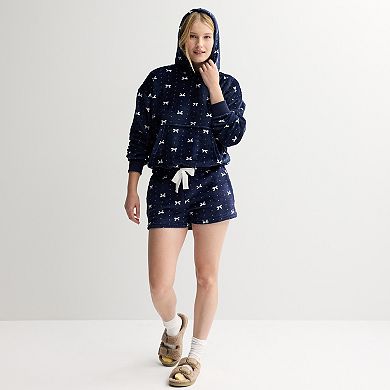 Juniors' Harper & Ivy Plush Shorts