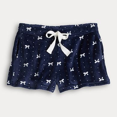 Juniors' Harper & Ivy Plush Shorts