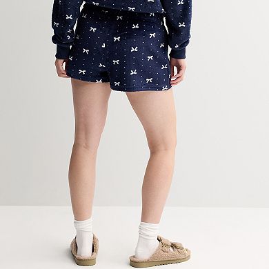 Juniors' Harper & Ivy Plush Shorts