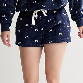 Juniors' Harper & Ivy Plush Shorts