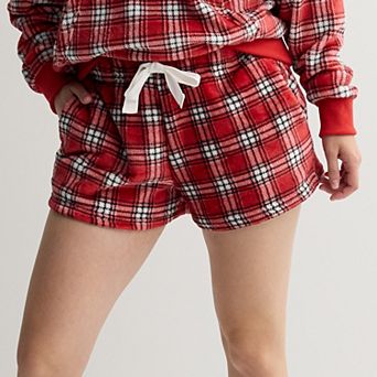 Juniors' Harper & Ivy Plush Shorts