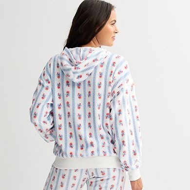 Juniors' Harper & Ivy Plush Pullover Hoodie