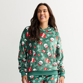 Juniors' Harper & Ivy Plush Pullover Hoodie