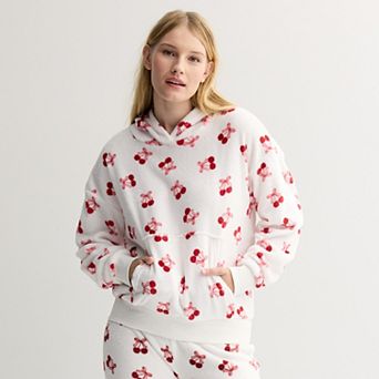 Juniors' Harper & Ivy Plush Pullover Hoodie