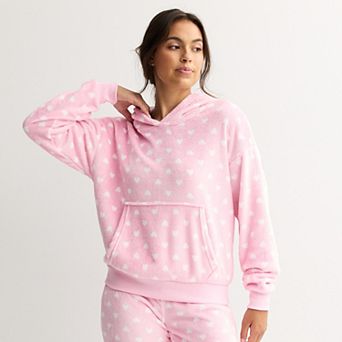 Juniors' Harper & Ivy Plush Pullover Hoodie