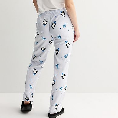 Juniors' Harper & Ivy Plush Pajama Pants