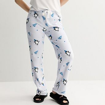 Juniors' Harper & Ivy Plush Pajama Pants