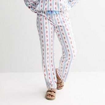 Juniors' Harper & Ivy Plush Pajama Pants