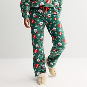 Juniors' Harper & Ivy Plush Pajama Pants
