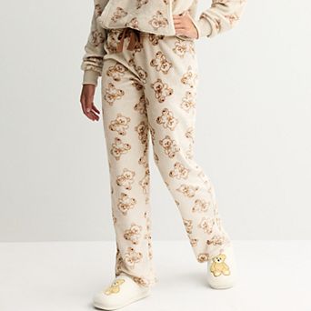 Juniors' Harper & Ivy Plush Pajama Pants