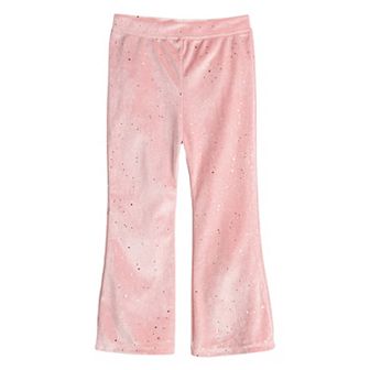 Girls 4-12 Jumping Beans® Velour Flare Leggings