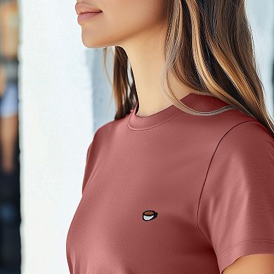 Dalix Womens Lil Coffee Jersey Tee