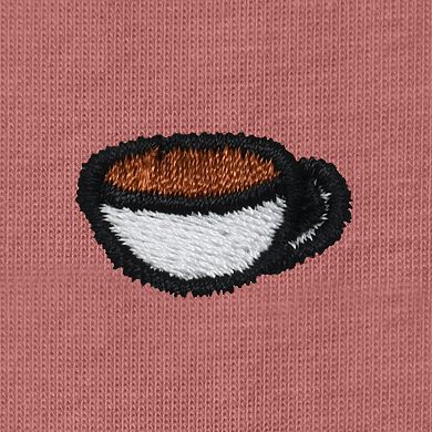 Dalix Womens Lil Coffee Jersey Tee