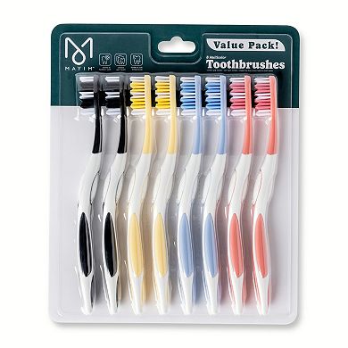 Core Bamboo 8-pk. Toothbrushes