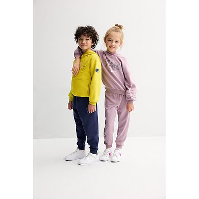 Boys 4-7 Nike Fleece Neon Logo Pullover Hoodie & Pants 2-Piece Set