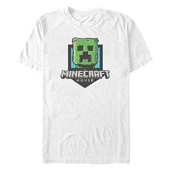 Big & Tall Minecraft Movie Furry Creeper Graphic Tee