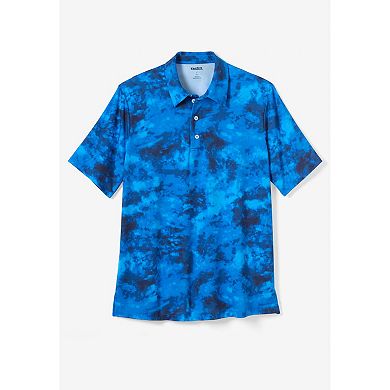 KingSize Men's Big & Tall Stretch Performance Polo