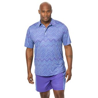 KingSize Men's Big & Tall Stretch Performance Polo