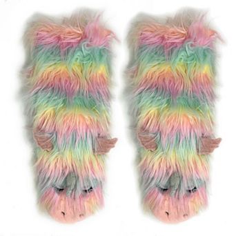 Funky Unicorn Slipper Socks