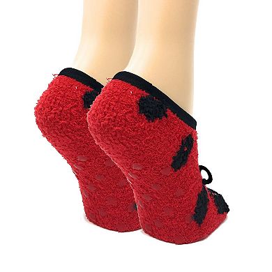 Lady Lady Bug Sock Slippers
