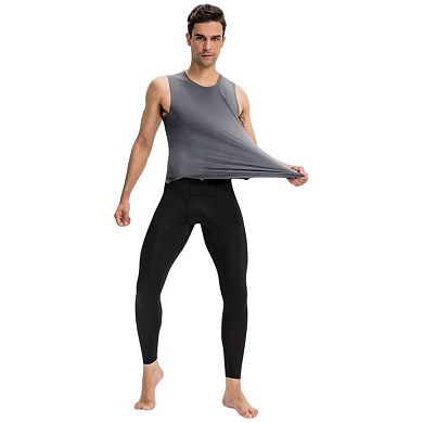 Mens Sleeveless Compression Tank Top with Smooth Stretch Fabric for Athletic Performance