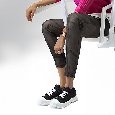 MILOCACA Women's Lace Up Classic Sneakers