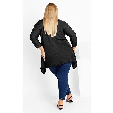 Avenue Women's Plus Size Ari Pocket Tunic